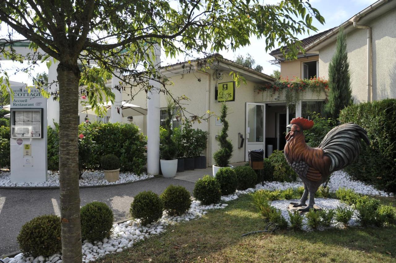 Logis Cottage Hotel Vandoeuvre-lès-Nancy Exterior foto